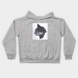 city in the cat Kids Hoodie